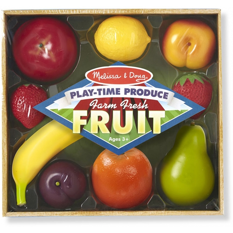 produce fruit,deliciousfruit melissa & doug play-time produce fruit - play food