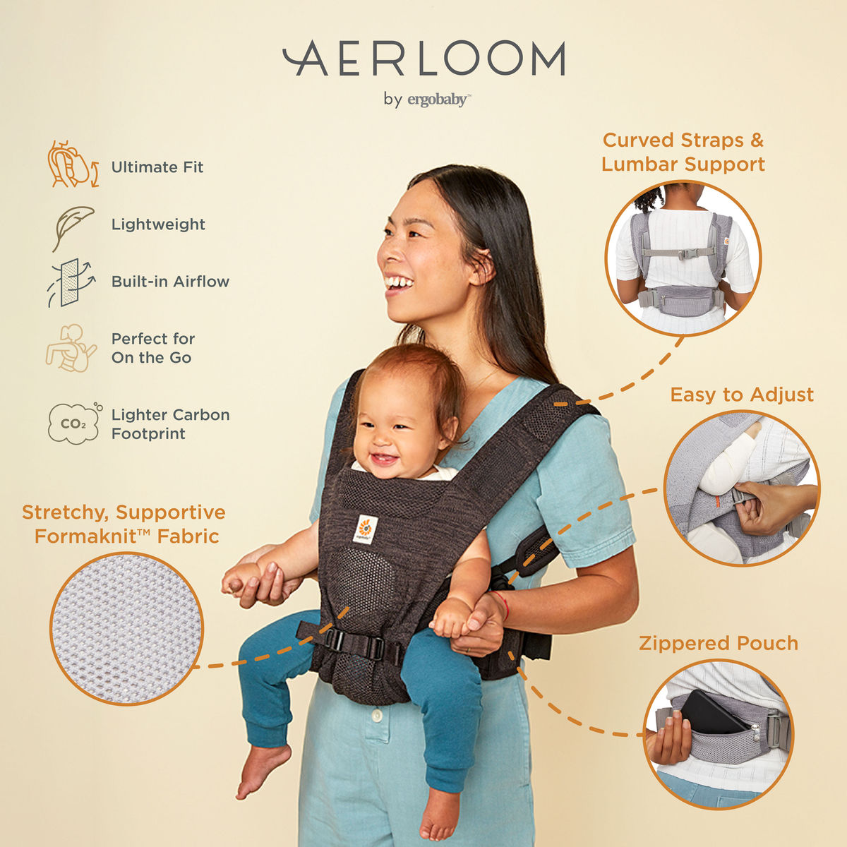 Ergobaby AERLOOM Baby Carrier