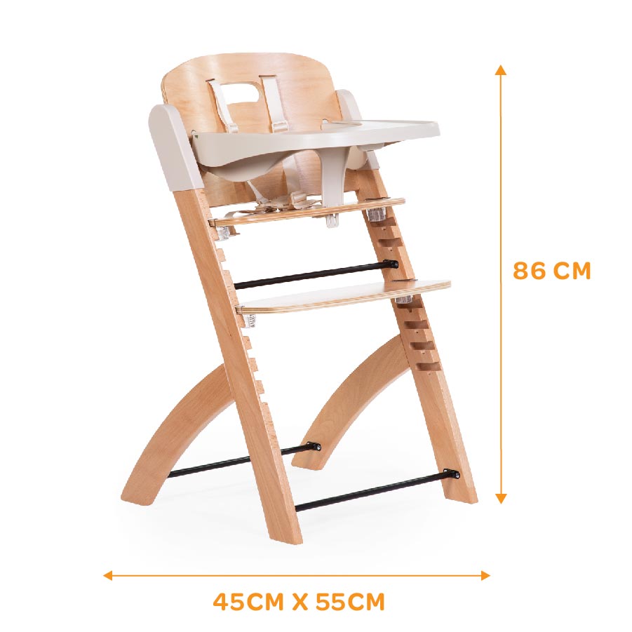 Childhome Evosit High Chair + Feeding Tray