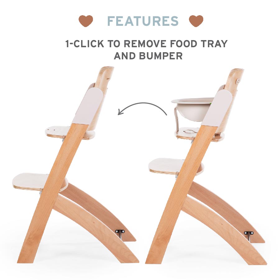 Childhome Evosit High Chair + Feeding Tray