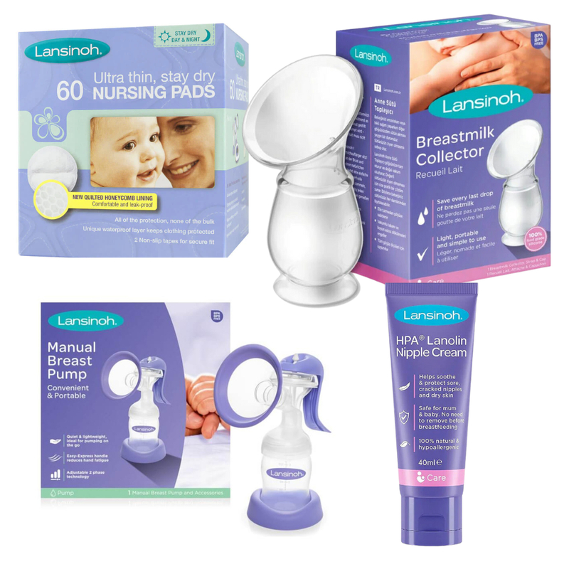 Lansinoh Hospital Bag Breastfeeding Bundle