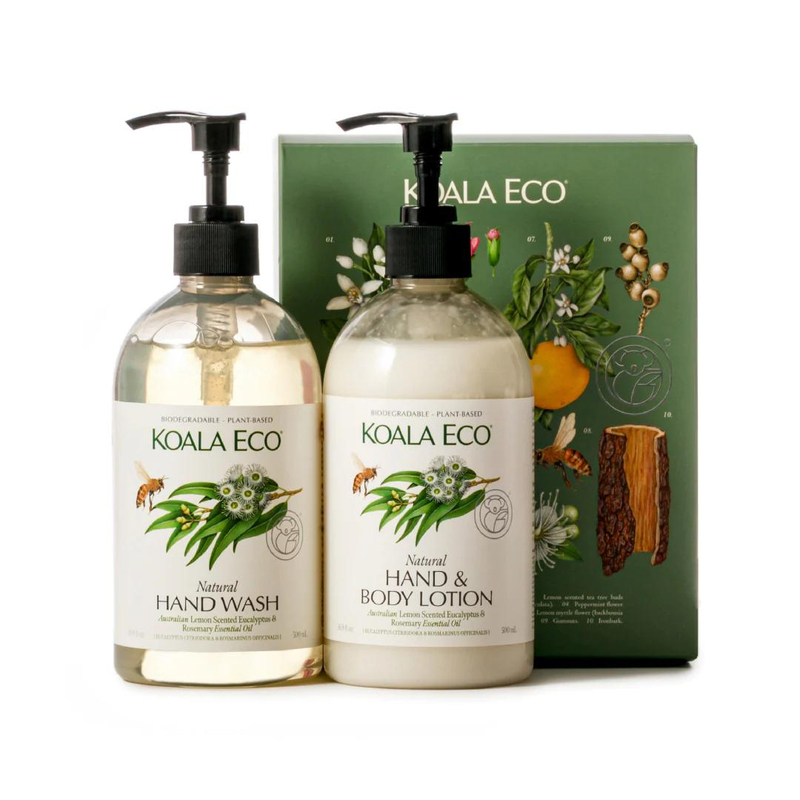 Koala Eco Hand Care Gift Set - Lemon Scented Eucalyptus & Rosemary