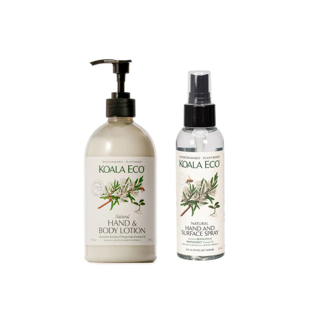 Koala Eco Hand Care Bundle - Rosalina & Peppermint