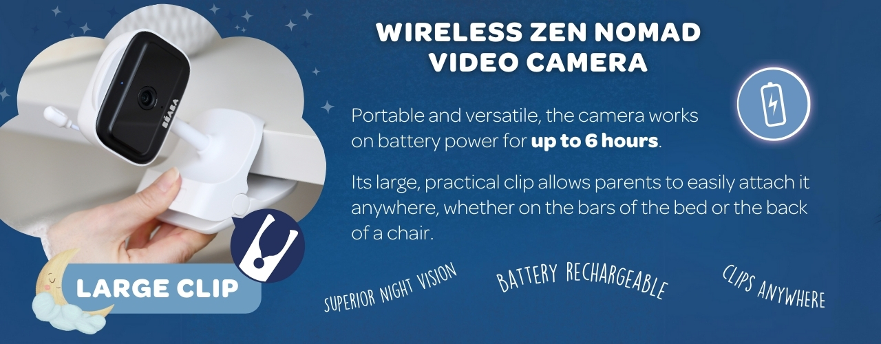 Beaba Zen Nomad Video Baby Monitor