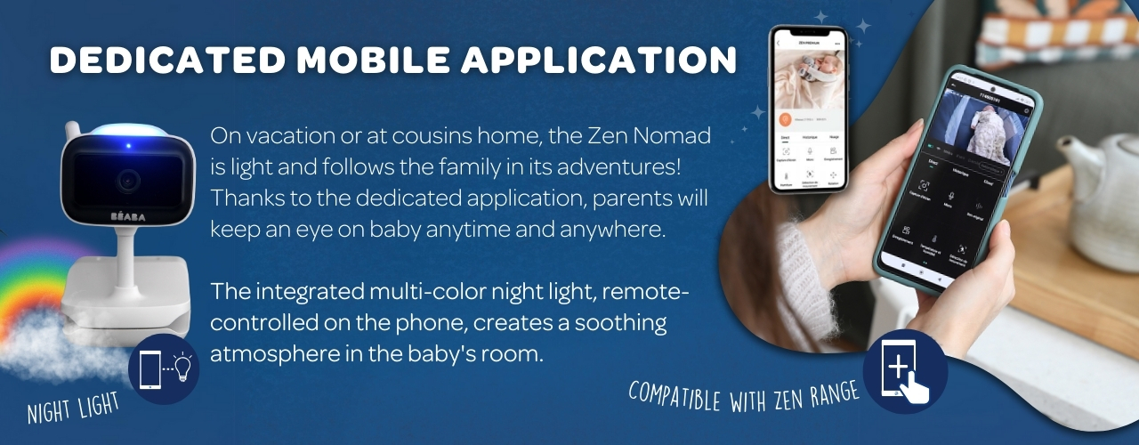Beaba Zen Nomad Video Baby Monitor