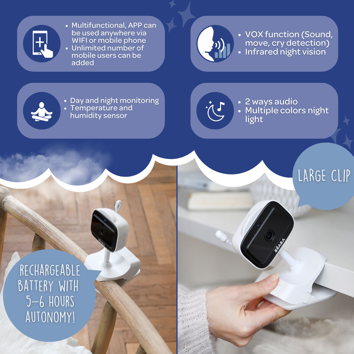 Beaba Zen Nomad Video Baby Monitor