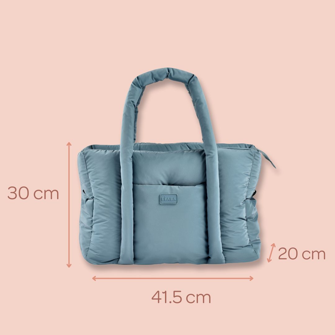 Beaba Puffy Paris Changing Bag - Baltic Blue
