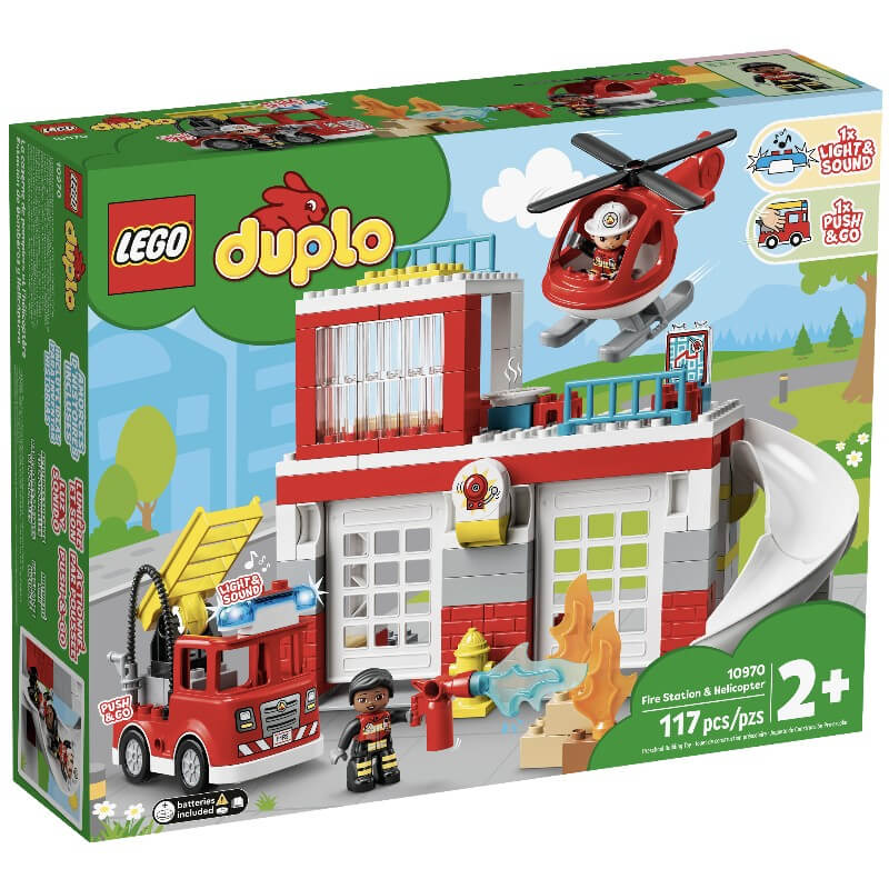 LEGO 10970 DUPLO Fire Station & Helicopter