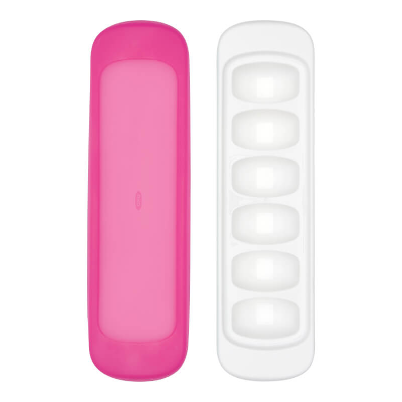 OXO Tot Baby Food Freezer Tray with Silicone Lid - Pink