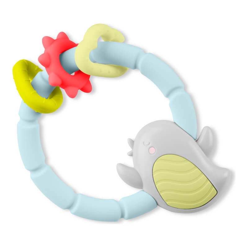 Skip Hop Silver Lining Cloud Teether & Play Toy - Bird