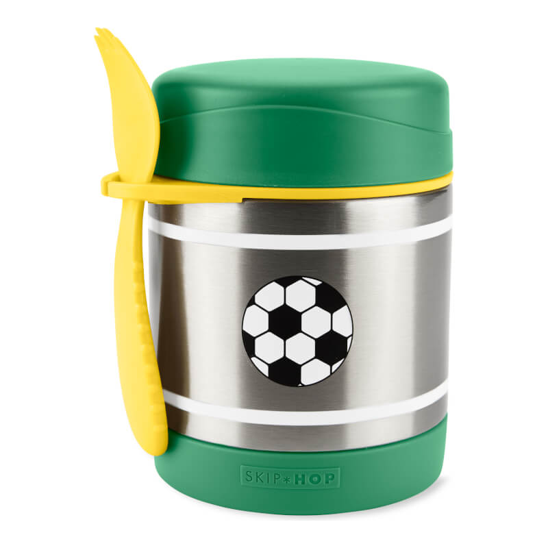 Skip Hop Spark Style Insulated Food Jar - Soccer/Football