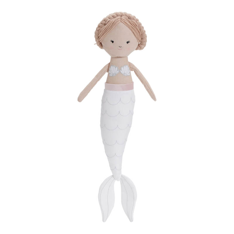 Bubble Plush - Pearl the White Mermaid