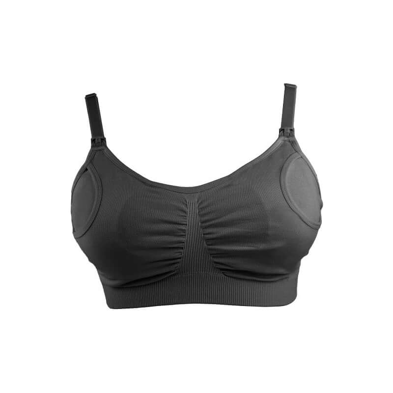 Bravado Designs 2-in-1 Pumping and Nursing Bra - Black - Large