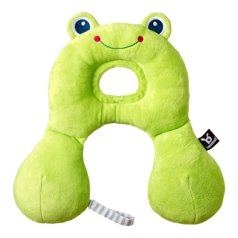 BenBat Travel Friends Headrest - 0-12m - Frog