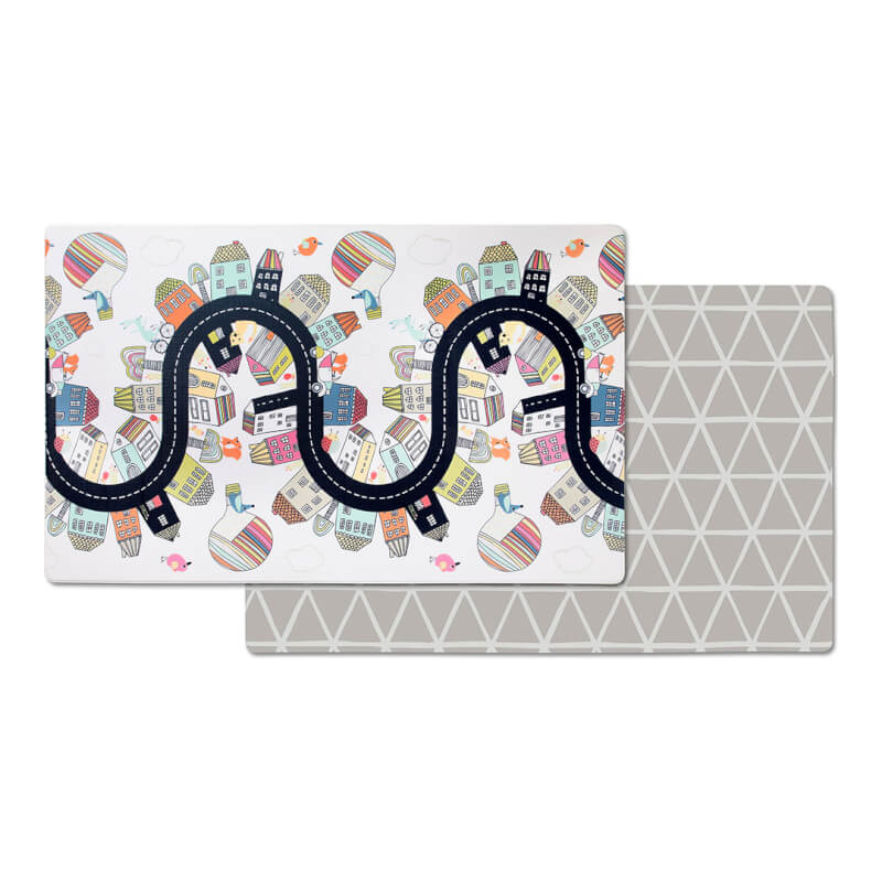 Skip Hop Doubleplay Reversible Playmat - Vibrant Village