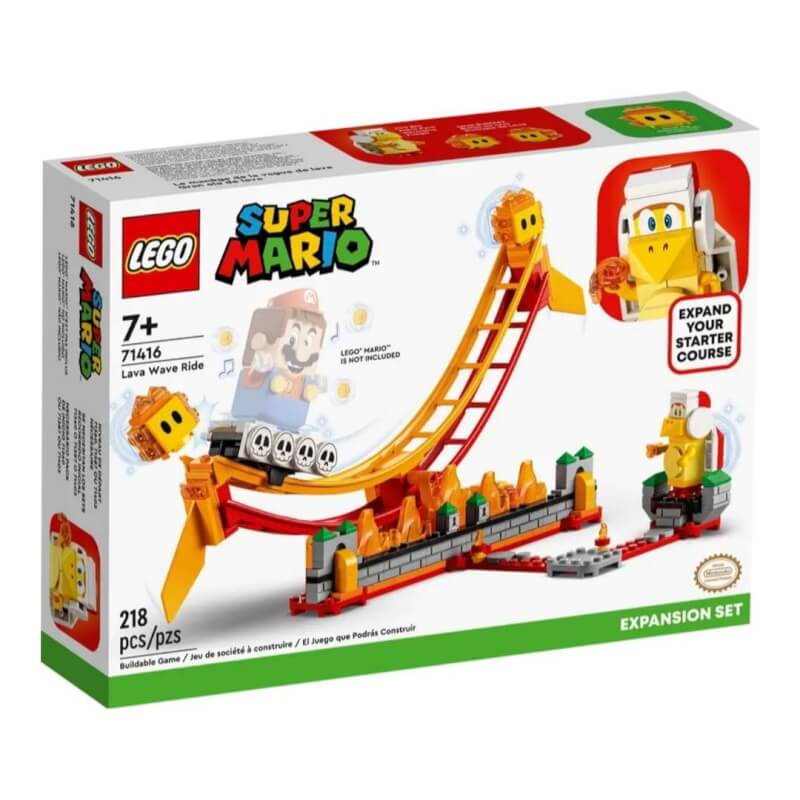 LEGO 71416 Super Mario Lava Wave Ride Expansion Set