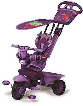 Fisher Price Royal 3 in 1 Trike - Bird/Purple