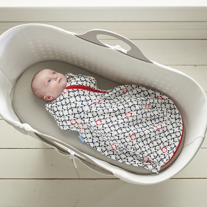 The Gro Company GroSnug - Penguin Pop Navy - Light (NB 5-12 lbs)