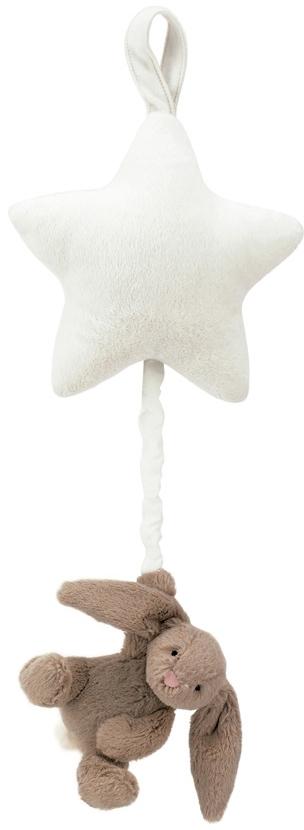 Jelly Cat Bashful Beige Bunny Star Musical Pull Baby Central HK