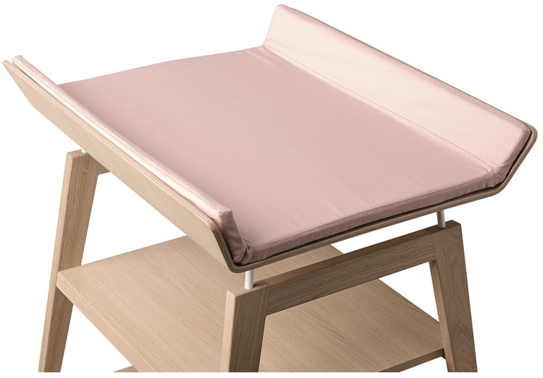 Leander Linea Changing Table Cushion Cover - Soft Pink