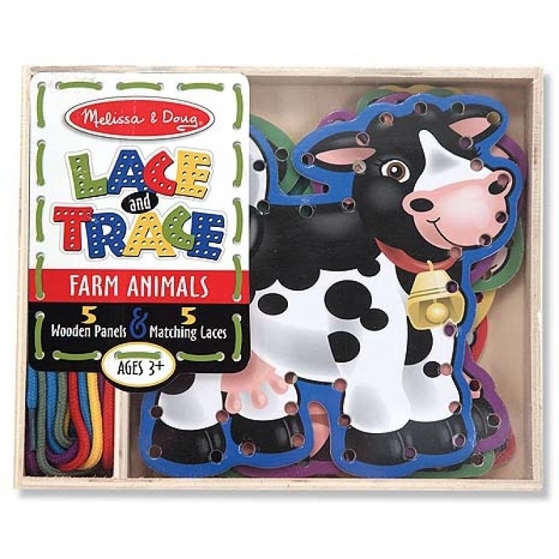 Melissa & Doug Lace & Trace Farm