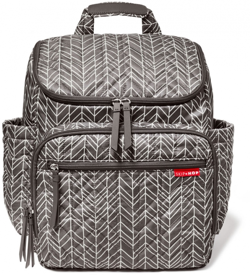 Skip Hop Forma Backpack Diaper Bag - Grey Feather