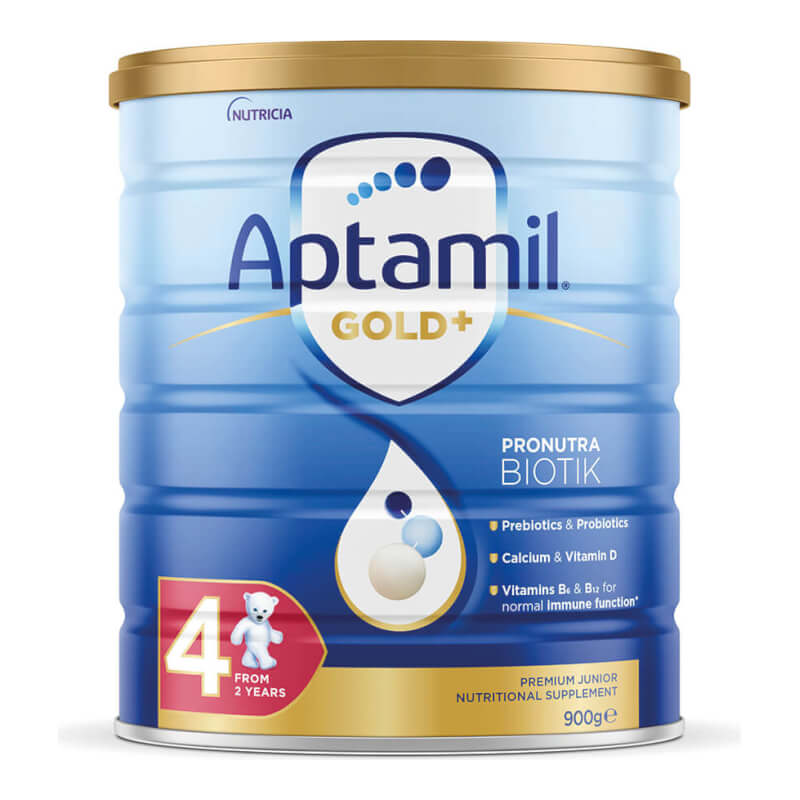 Aptamil (NZ) Gold+ Premium Junior Milk Stage 4 (2 years+) 900g