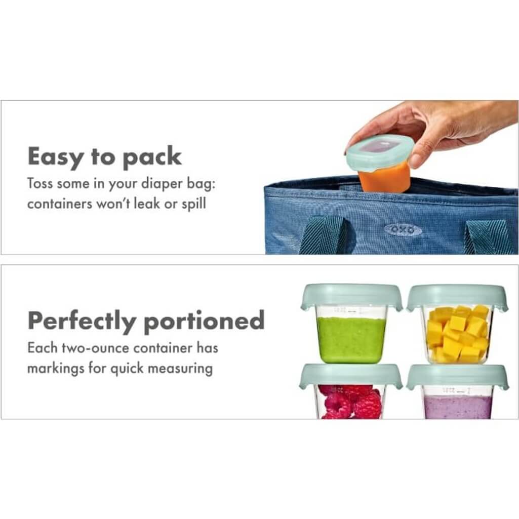 OXO Tot Baby Blocks Freezer Storage Containers