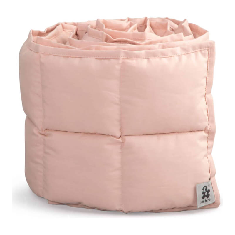 Sebra Interior Baby Bumper - Kapok, Blossom Pink