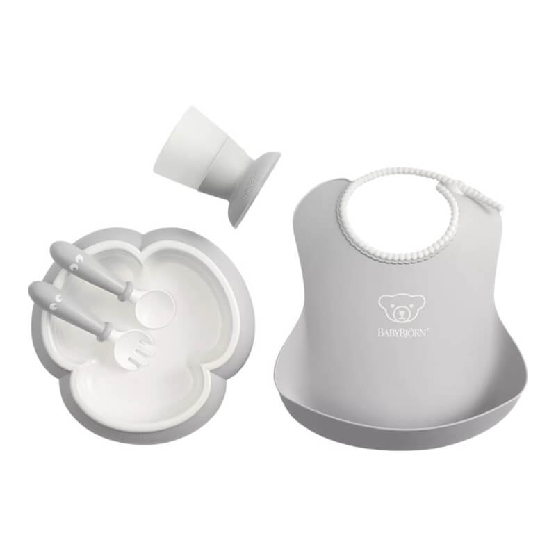 BabyBjorn Baby Dinner Set - Grey