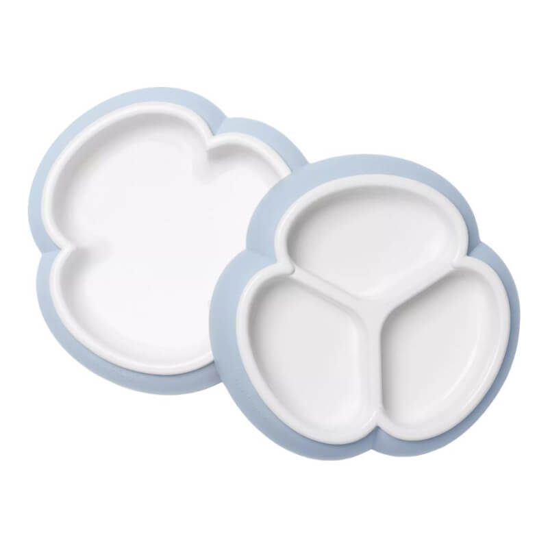BabyBjorn Baby Plate Set 2-Pack - Powder Blue