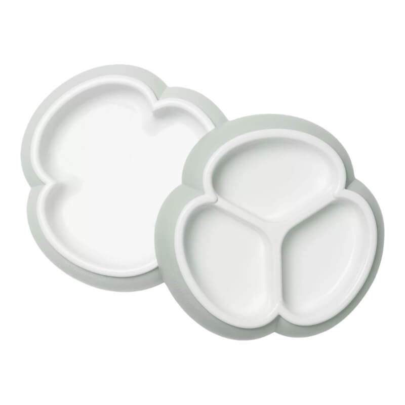 BabyBjorn Baby Plate Set 2-Pack - Powder Green