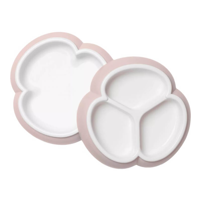 BabyBjorn Baby Plate Set 2-Pack - Powder Pink