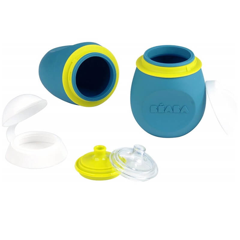 Beaba BabySqueez 2-in-1 & SqueezPortion Set - Blue