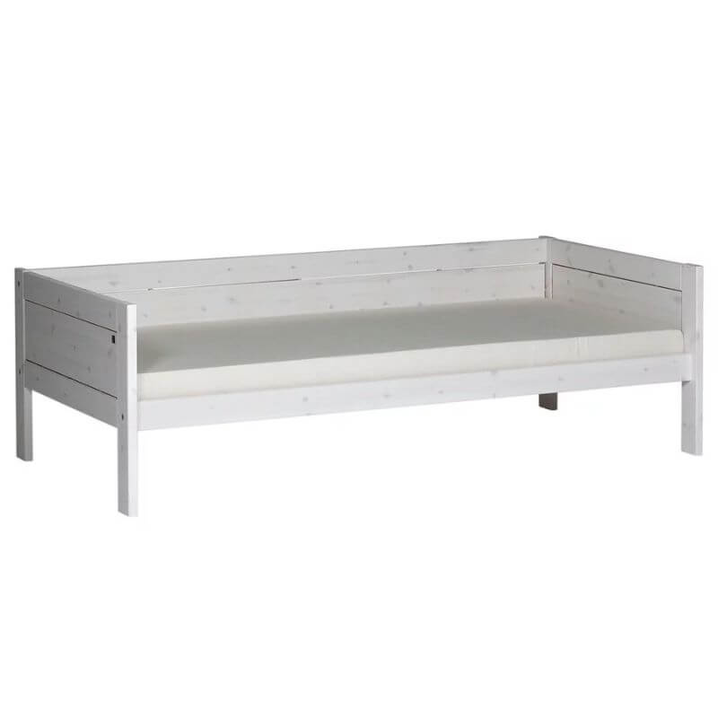 LIFETIME Kidsrooms Basic Bed 90x200cm - Whitewash