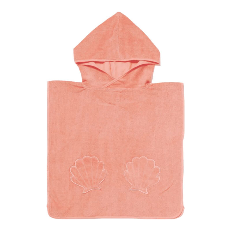 SUNNYLiFE Beach Hooded Towel - Ocean Treasure Neon Rose