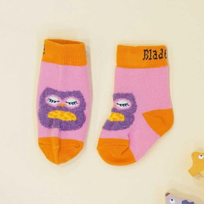 Blade & Rose Betty Owl Socks - 1-2 Years