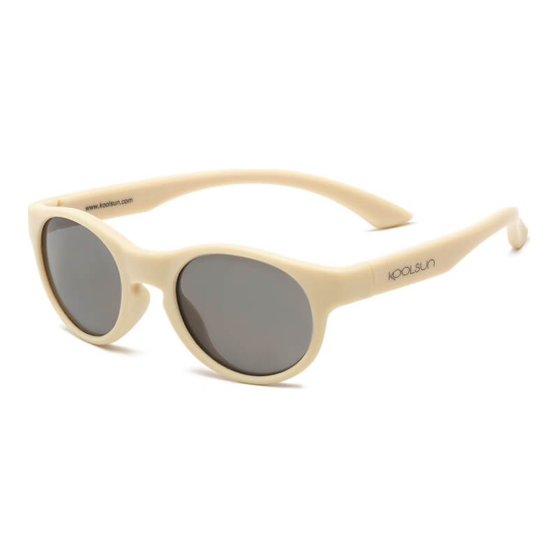 KOOLSUN Boston - Kids Sunglasses - Almond Beige -  3-8 years