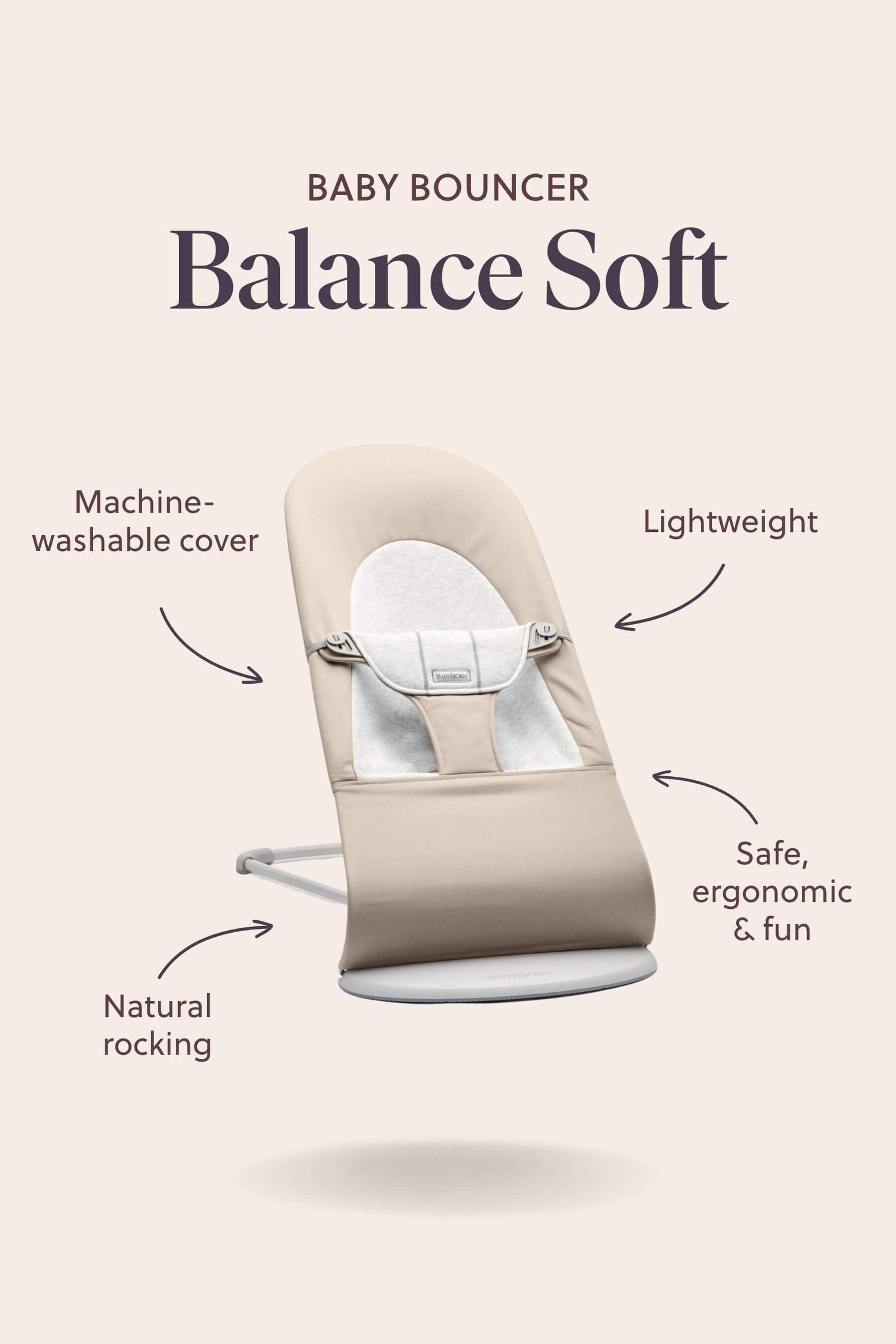 BabyBjorn Bouncer Balance Soft - Mesh