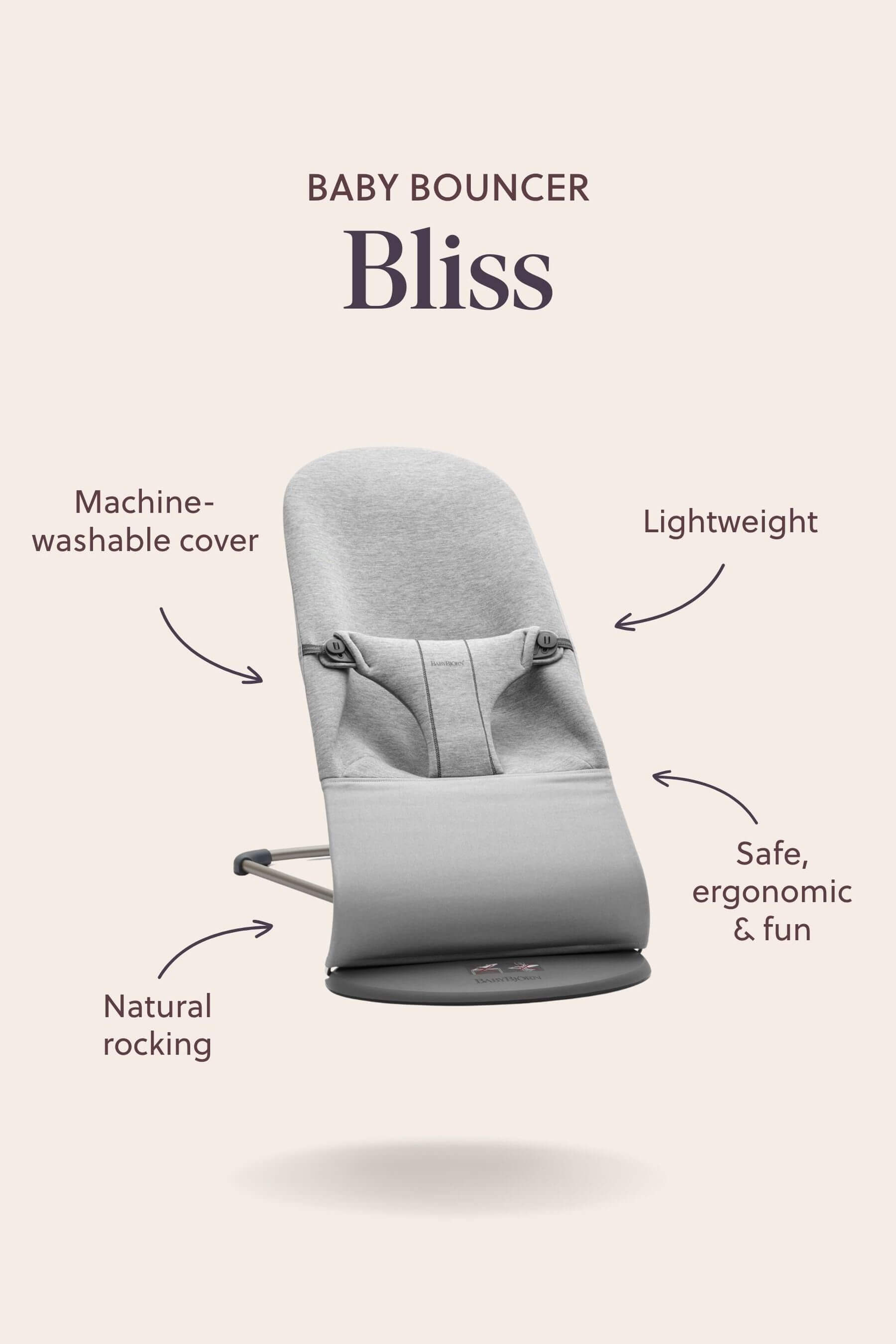 BabyBjorn Bouncer Bliss - 3D Jersey