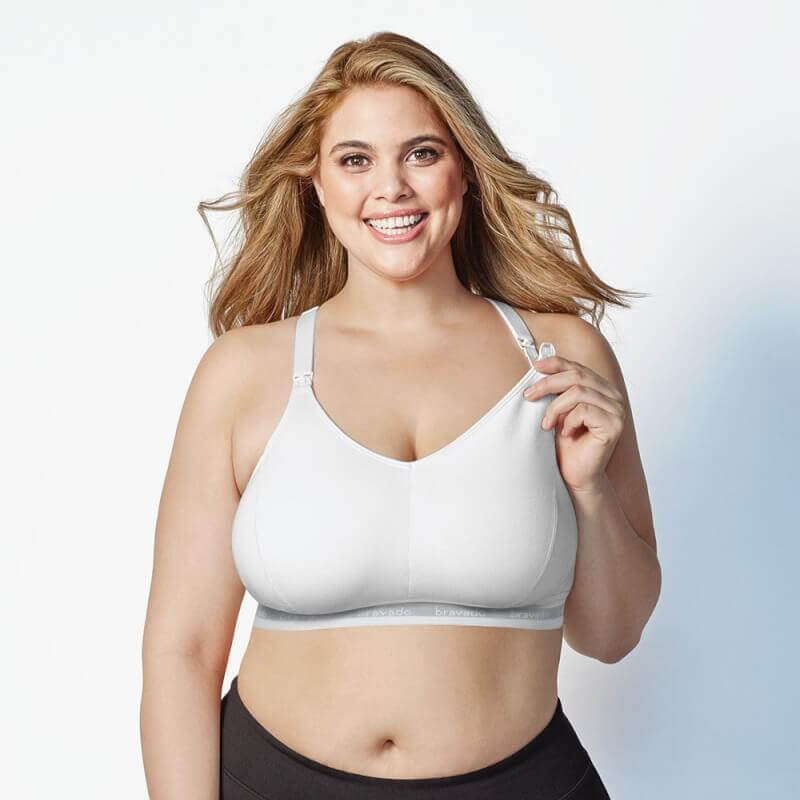 Bravado Designs Original Full Cup Nursing Bra - White - S