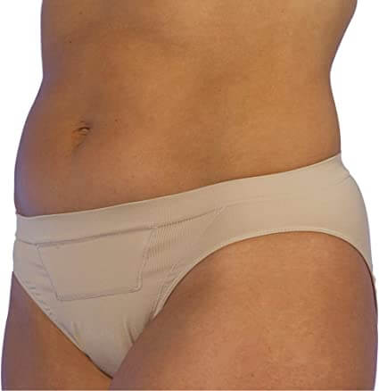 UpSpring C-Panty C-Section Recovery Underwear - Classic Waist - Nude - Small