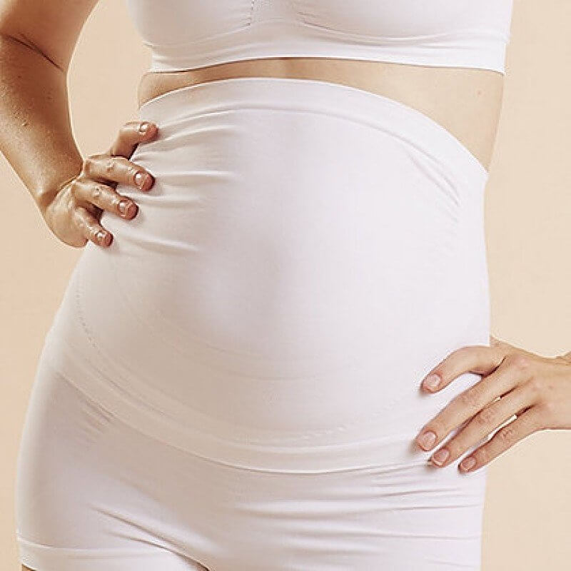 Cantaloop Pregnancy Support Belt (White) - X-Large