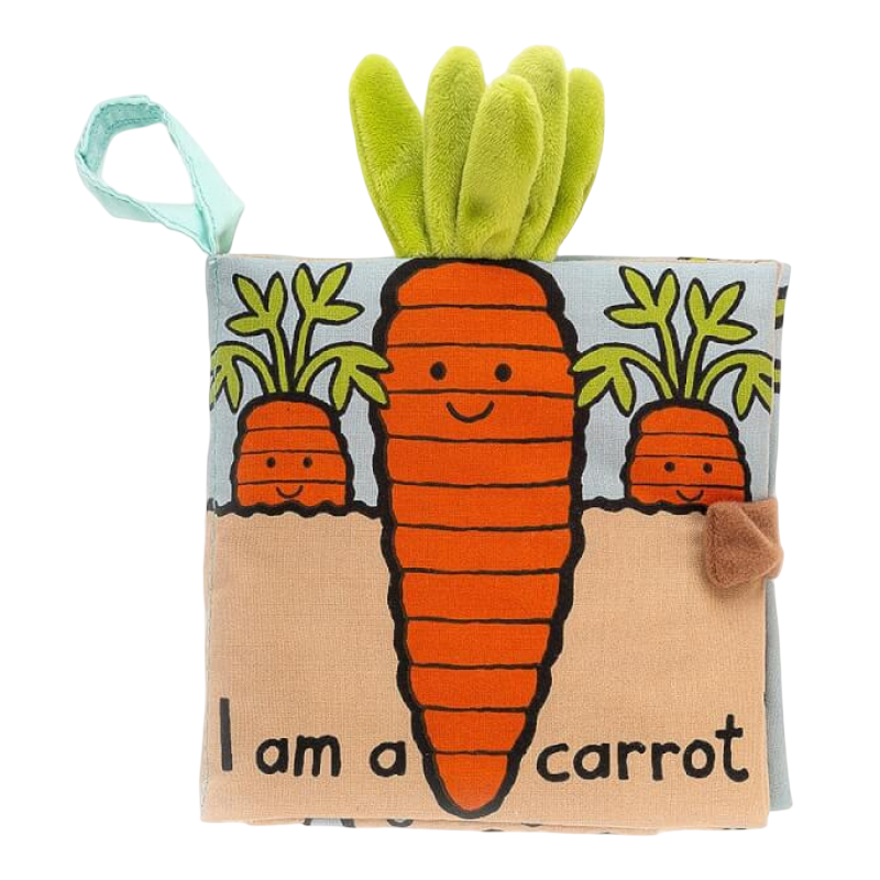 Jellycat Carrot Book 16x15cm