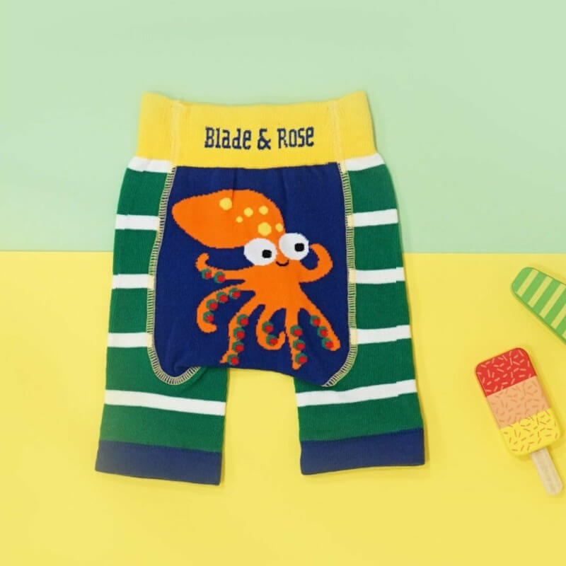 Blade & Rose Charlie The Squid Shorts - 00-06 Months