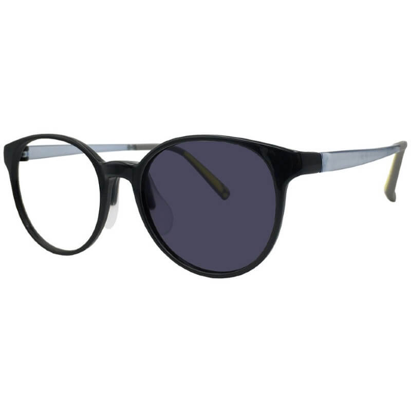 ProEyes Children's Photochromic Blue Light Blocking Glasses - 6203 Black