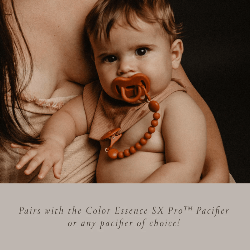 Suavinex Colour Essence Silicone Bobble Soother Clip