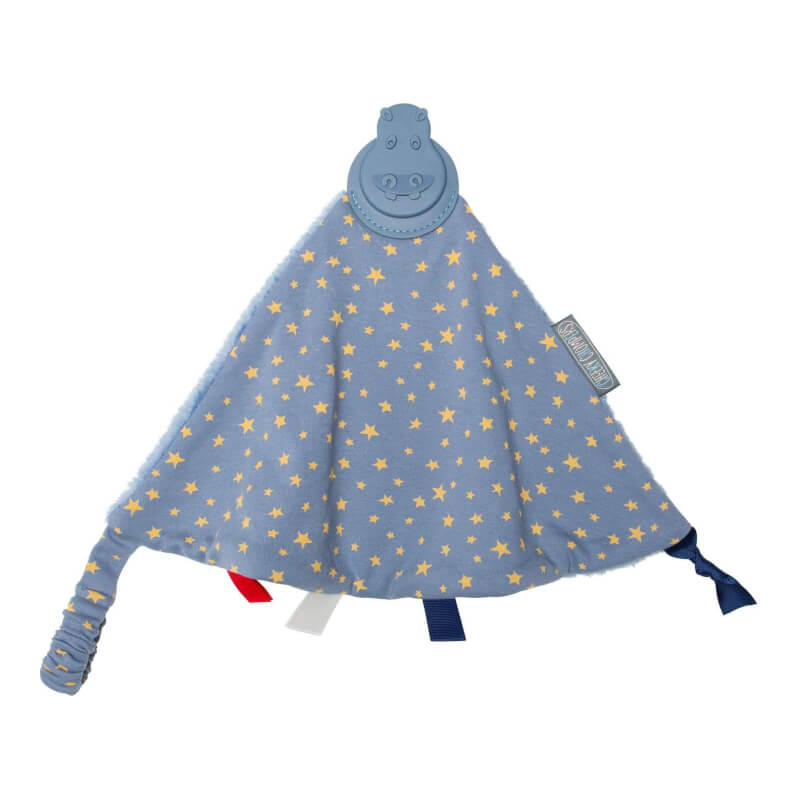 Cheeky Chompers Comfortchew Baby Comforter with Teether - Midnight Stars