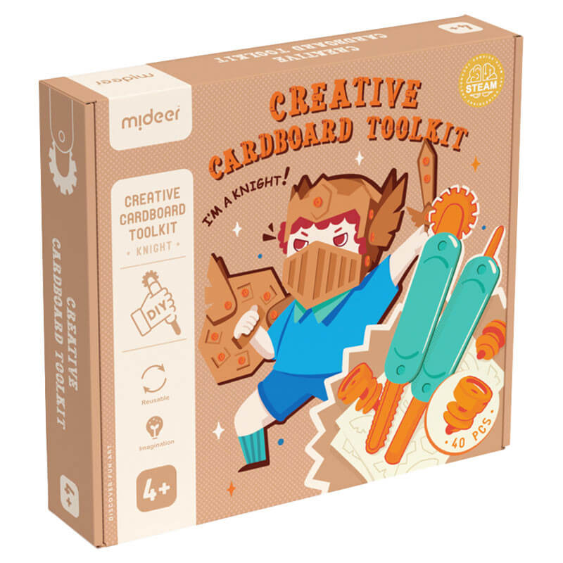 Mideer Creative Cardboard Toolkit - Knight