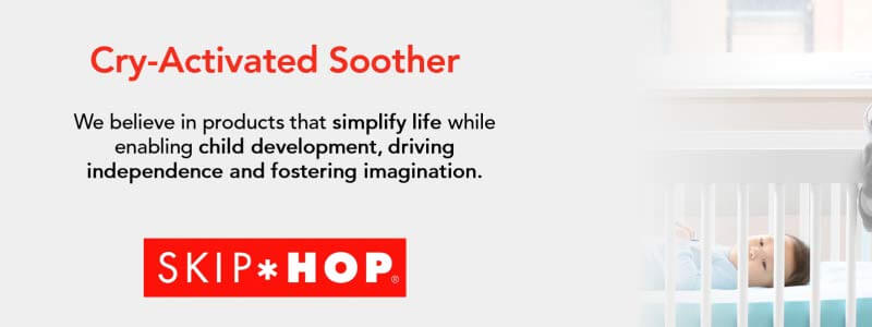 Skip Hop Cry-Activated Soother - Sloth